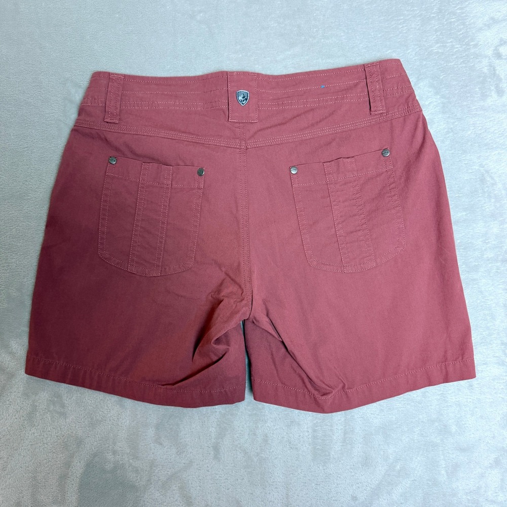 KUHL Splash Short Women 6 Red Clay Stretch Hiking Outdoors Gorpcore Casual EUC - Picture 7 of 15